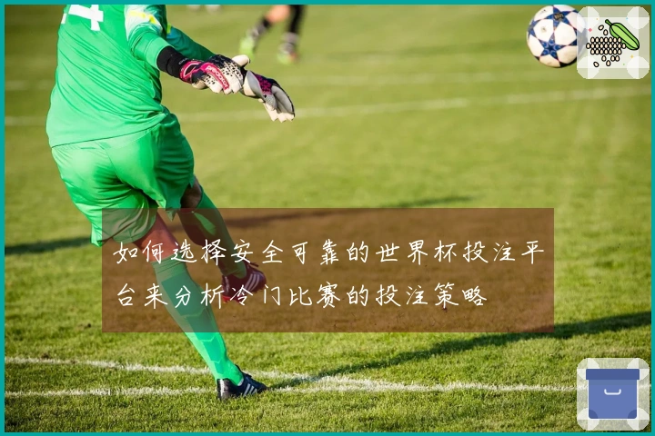 如何选择安全可靠的世界杯投注平台来分析冷门比赛的投注策略