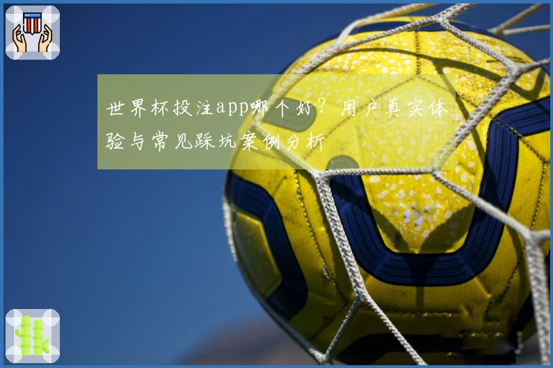 世界杯投注app哪个好？用户真实体验与常见踩坑案例分析
